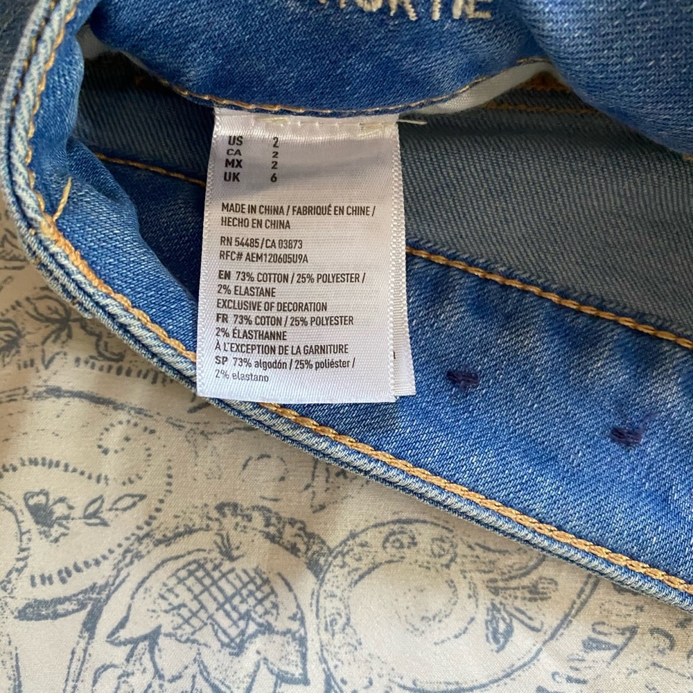 American Eagle Outfitters super stretch shortie - Picture 5 of 5